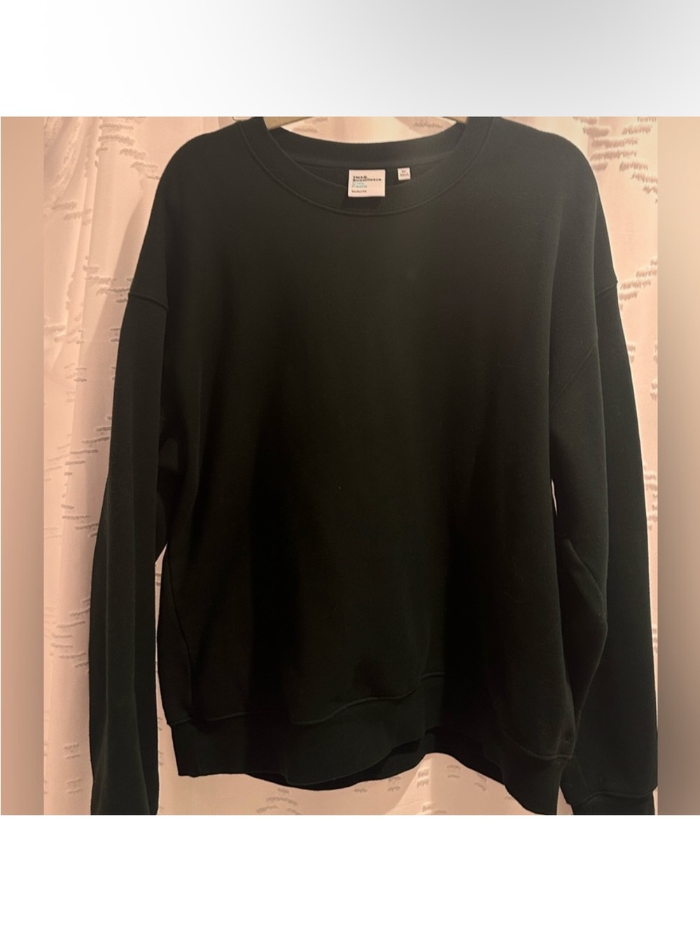 TNA Women's Black Crewneck Sweatshirt